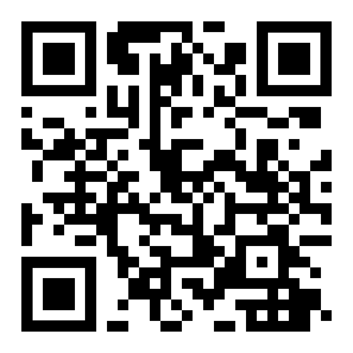 Mã QR dẫn đến website chính thức của Khoa Công nghệ thông tin, trường Đại học Khoa học Tự nhiên. Tỉ lệ khung hình 1:1.